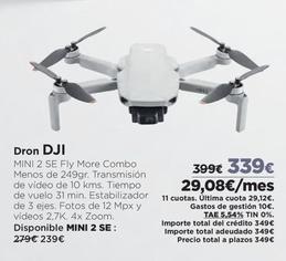 Oferta de Dji - Dron por 339€ en El Corte Inglés