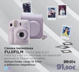 Oferta de Fujifilm - Cámara Instantánea por 91,9€ en El Corte Inglés