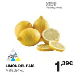 Oferta de Limón Del País por 1,39€ en El Corte Inglés