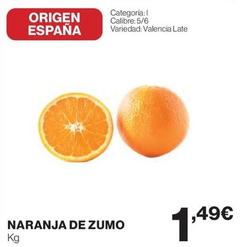 Oferta de Naranja De Zumo por 1,49€ en El Corte Inglés