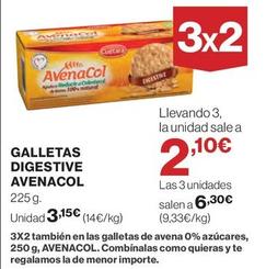Oferta de Cuétara - Galletas Digestive por 3,15€ en El Corte Inglés