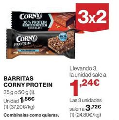 Oferta de Corny - Barritas Protein por 1,86€ en El Corte Inglés