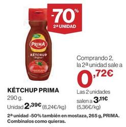 Oferta de Prima - Kétchup por 2,39€ en El Corte Inglés
