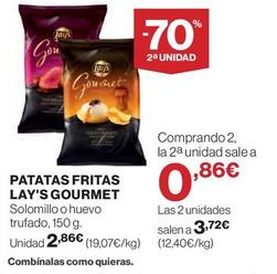 Oferta de Lay's - Patatas Fritas Gourmet por 2,86€ en El Corte Inglés