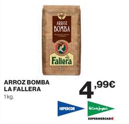 Oferta de La Fallera - Arroz Bomba por 4,99€ en El Corte Inglés
