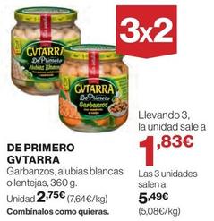Oferta de Gvtarra - De Primero por 2,75€ en El Corte Inglés