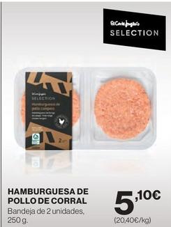 Oferta de Hamburguesa De Pollo De Corral por 5,1€ en El Corte Inglés