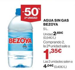 Oferta de Bezoya - Agua Sin Gas por 2,69€ en El Corte Inglés