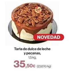 Oferta de Tarta De Dulce De Leche Y Pecanas por 35,5€ en El Corte Inglés