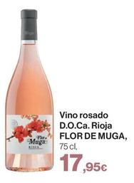 Oferta de Flor De Muga - Vino Rosado D.o.ca. Rioja por 17,95€ en El Corte Inglés