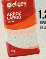 Oferta de Ifa Eliges - Arroz Largo Extra por 1,24€ en Claudio