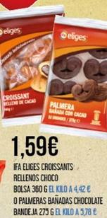 Oferta de Croissants rellenos por 1,59€ en Claudio
