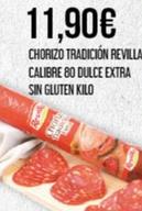 Oferta de Chorizo por 11,9€ en Claudio