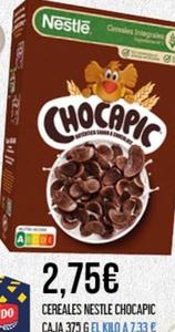 Oferta de Nestlé - Cereales Chocapic  por 2,75€ en Claudio