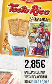 Oferta de Cuetara - Galletas Tosta Rica Original por 2,85€ en Claudio