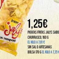 Oferta de Patatas fritas por 1,25€ en Claudio