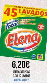 Oferta de Detergente en polvo por 6,2€ en Claudio