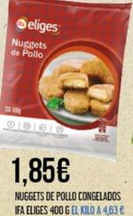 Oferta de Ifa Eliges - Nuggets De Pollo Conselados  por 1,85€ en Claudio