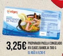 Oferta de Ifa Eliges - Preparado Paella Congelado Bandeja por 3,25€ en Claudio