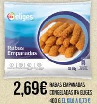 Oferta de Ifa Eliges - Rabas Empanadas Congeladas por 2,69€ en Claudio
