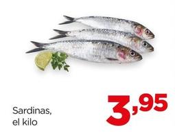 Oferta de Sardinas por 3,95€ en Alimerka