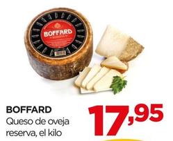 Oferta de Boffard - Queso De Oveja Reserva por 17,95€ en Alimerka