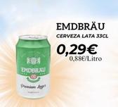 Oferta de Cerveza por 0,29€ en Sangüi