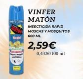 Oferta de Insecticida por 2,59€ en Sangüi