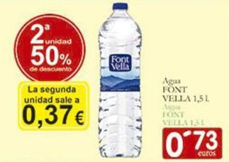 Oferta de Agua por 0,37€ en Supermercados Bip Bip