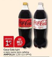 Oferta de Coca-Cola por 1€ en Supermercados Charter