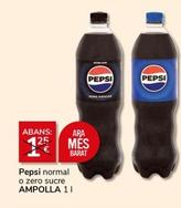 Oferta de Pepsi por 1€ en Supermercados Charter