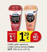 Oferta de Caffe latte por 1,29€ en Supermercados Charter