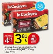 Oferta de Lasaña boloñesa por 3,81€ en Supermercados Charter