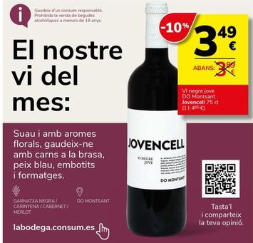 Oferta de Vino tinto por 3,49€ en Supermercados Charter