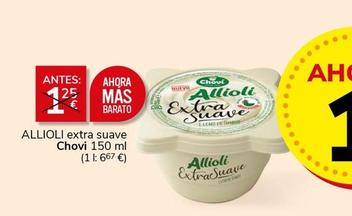 Oferta de Alioli por 1€ en Supermercados Charter