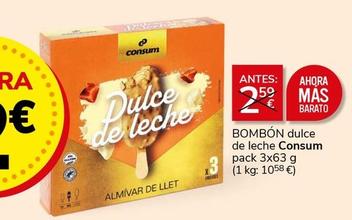 Oferta de Consum - Bombón Dulce De Leche por 2€ en Supermercados Charter