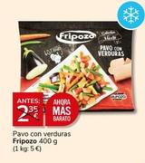 Oferta de Fripozo - Pavo Con Verduras por 2€ en Supermercados Charter