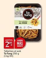 Oferta de Ta Tung - Tallarines Al Wok por 2€ en Supermercados Charter