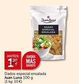 Oferta de Juan Luna - Dados Especial Ensalada por 1€ en Supermercados Charter