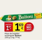 Oferta de Buitoni - Masa De Hojaldre Rectangular por 1,69€ en Supermercados Charter