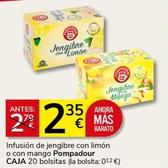 Oferta de Pompadour - Infusión De Jengibre Con Limón por 2,35€ en Supermercados Charter