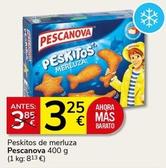 Oferta de Pescanova - Peskitos De Merluza por 3,25€ en Supermercados Charter