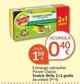 Oferta de Scotch-brite - Estropajo Salvauñas Power Classic por 1,99€ en Supermercados Charter
