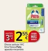 Oferta de Pato - Discos Activos Wc Lima Fresca por 2,55€ en Supermercados Charter