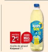 Oferta de Koipesol - Aceite De Girasol por 2€ en Supermercados Charter