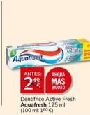 Oferta de Aquafresh - Dentifrico Active Fresh  por 2€ en Supermercados Charter