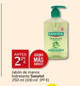 Oferta de Sanytol - Jabón De Manos Hidratante por 2€ en Supermercados Charter