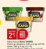 Oferta de Rana - Salsa Fresca por 2€ en Supermercados Charter