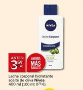 Oferta de Nivea - Leche Corporal Hidratante Aceite De Oliva por 3€ en Supermercados Charter