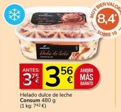 Oferta de Consum - Helado Dulce De Leche por 3,56€ en Supermercados Charter